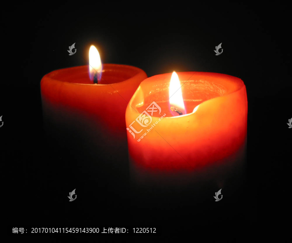 燃燒的蠟燭