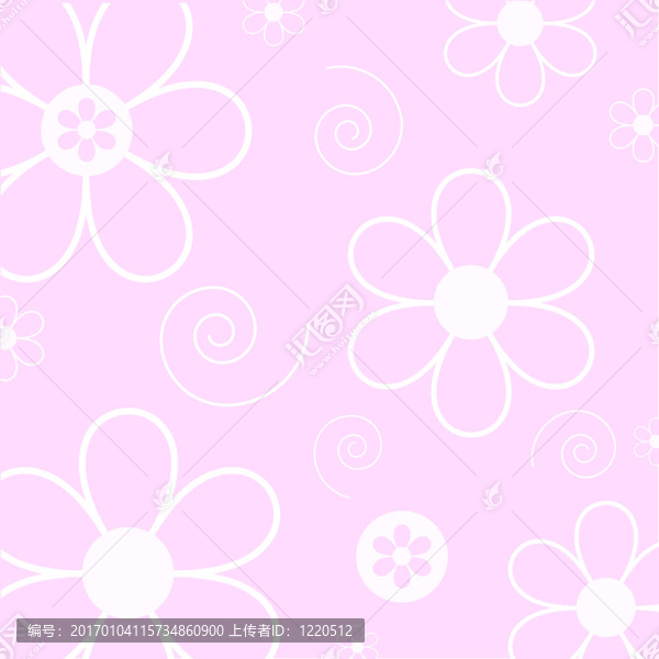 花和漩渦