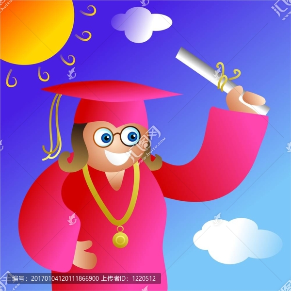 畢業(yè)的女孩