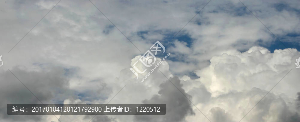 多云的天空