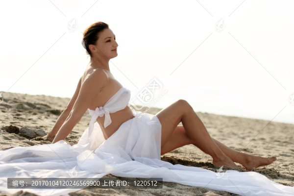 海灘上的新娘