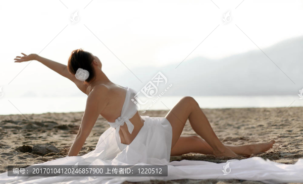 海灘上的新娘