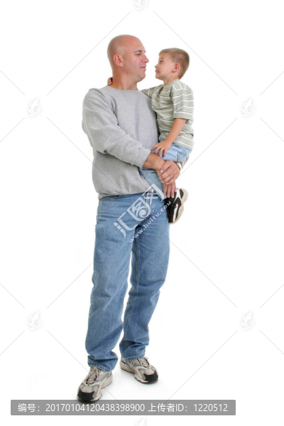 父親和兒子的家庭