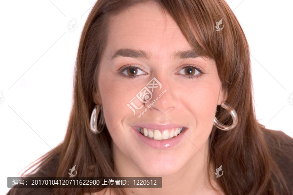 微笑的美