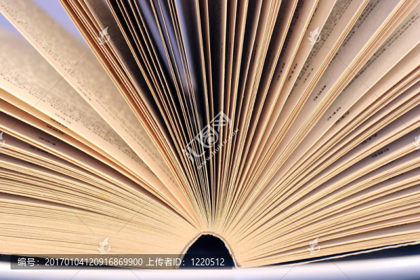 打開的書
