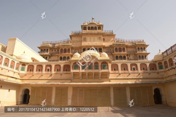 城市宮殿；Jaipu