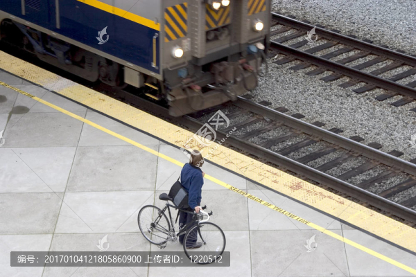 自行車/火車通勤者