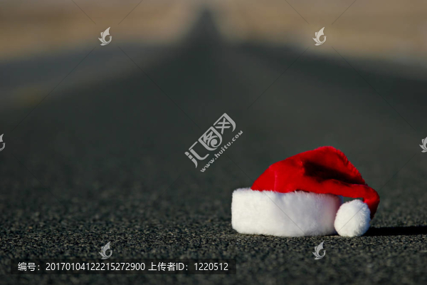 失去了圣誕老人的帽子