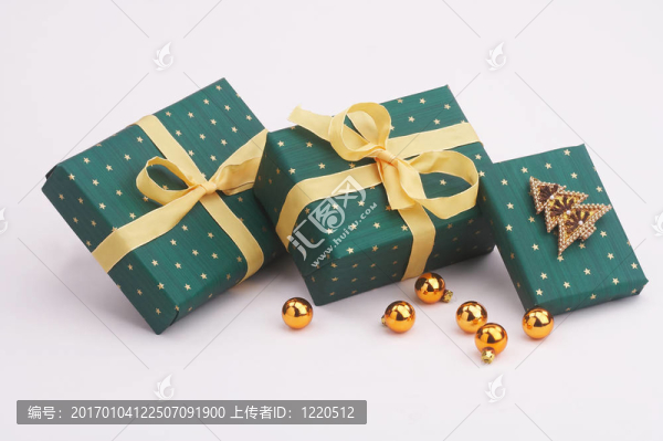 綠色包裹，GR黱e,Weihnachtspakete