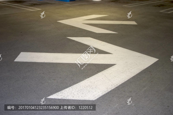 停車場的箭