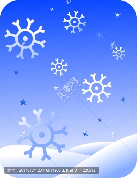 復(fù)古的雪花