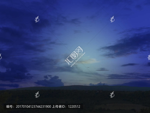 日落