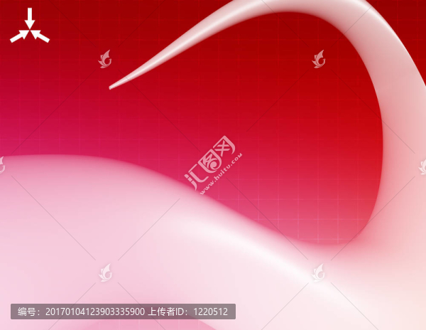 三維概念抽象插圖