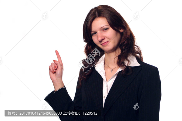 一個有魅力的商業(yè)女性。