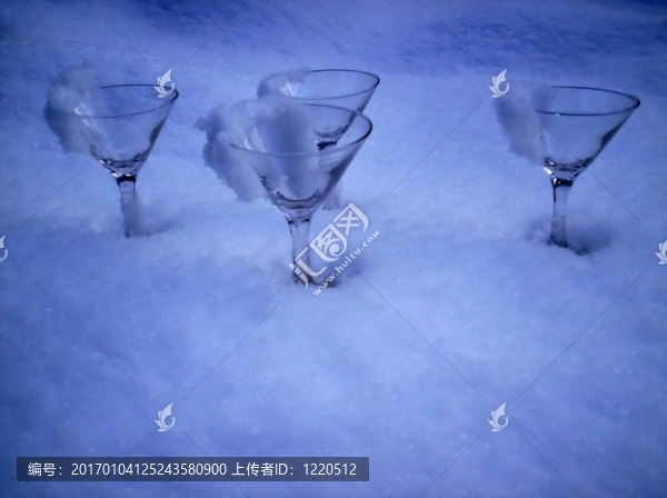派對玻璃冰雪