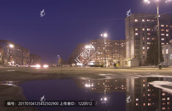 夜晚的城市