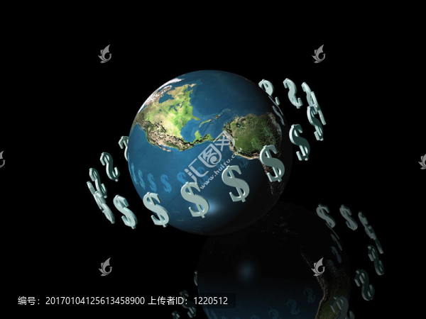 金錢使世界運轉(zhuǎn)；美元。