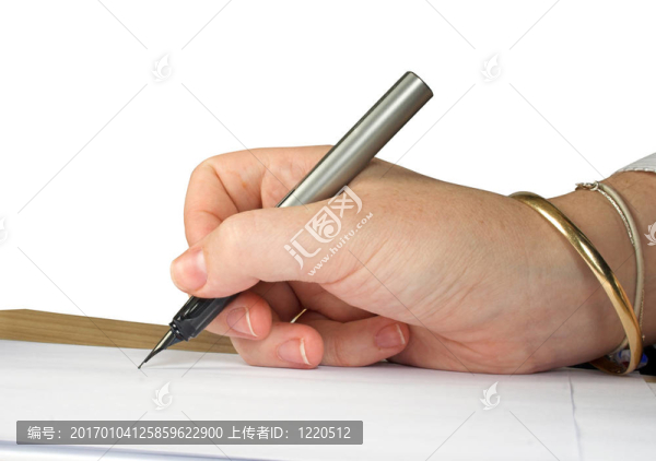 字母簽名特寫