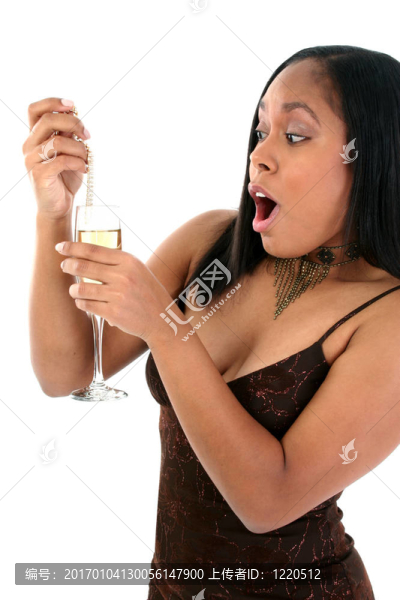 鉆石禮物的女人