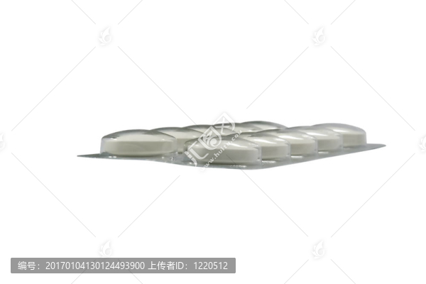 與白色夾在隔離片路徑