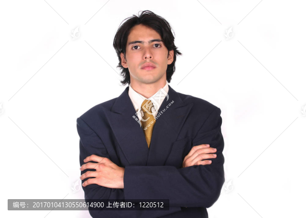 驕傲的商務(wù)男士一