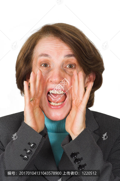 生意的女人喊