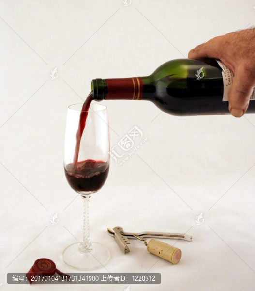 倒酒