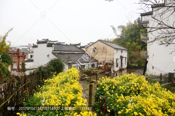 山村農(nóng)家,徽州民居
