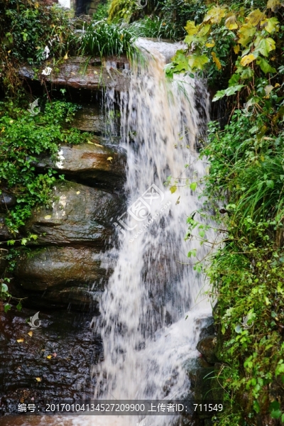 山溪流水