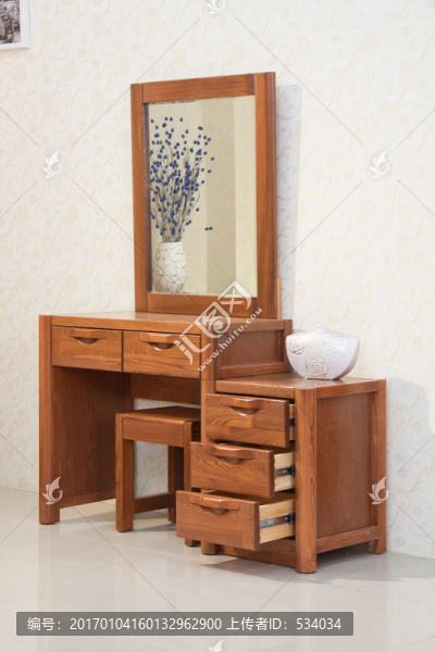 梳妝臺,實(shí)木家具,榆木家具