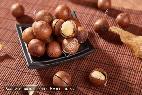 夏威夷果實(shí)景高清圖