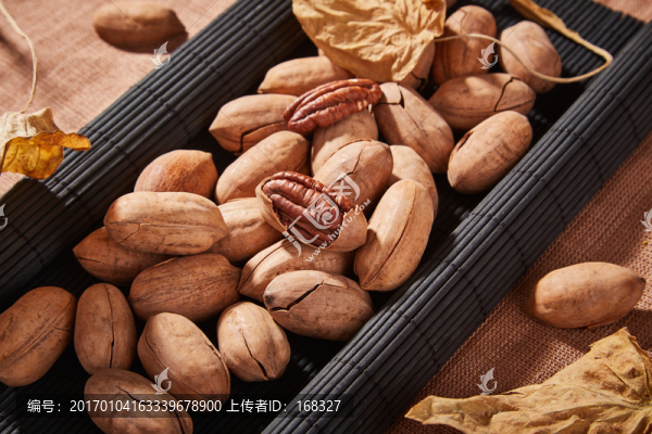 碧根果高清圖