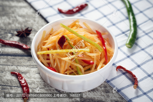 酸辣土豆絲