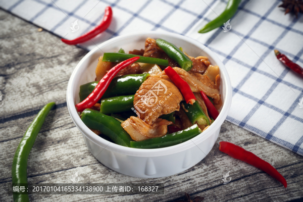 青椒肉片