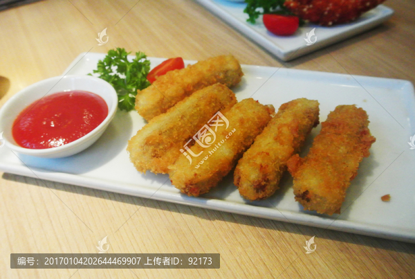 香酥嫩牛卷