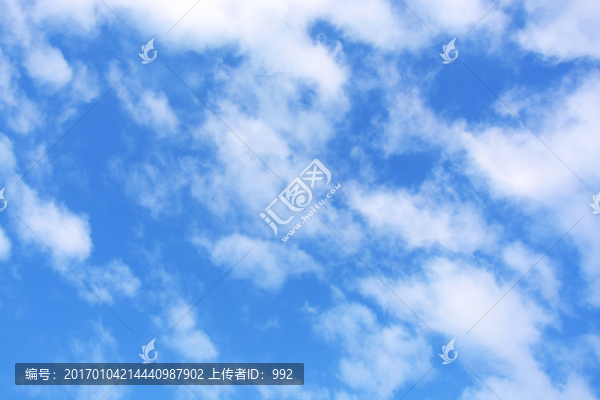 藍天白云