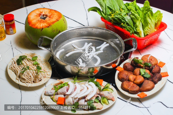 椰子雞套餐,椰子雞