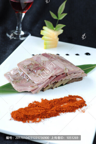 五香梅花肉