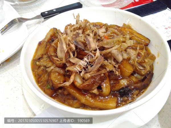 魷魚絲茄子煲