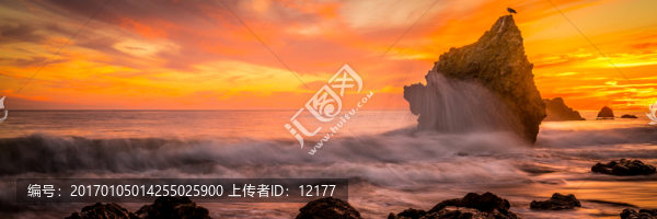 晚霞