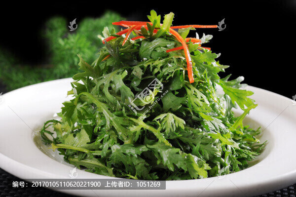 生拌茼蒿
