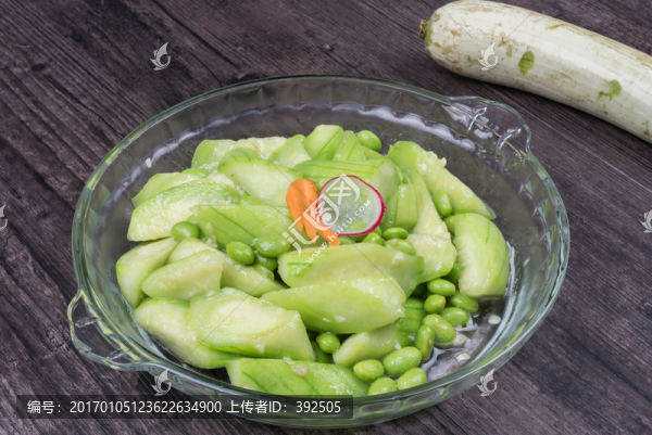 毛豆炒白絲瓜