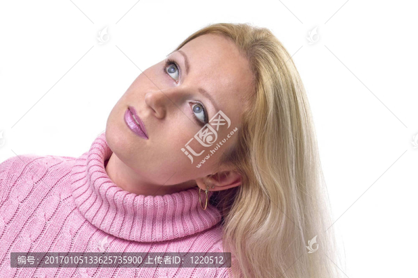 美女抬頭