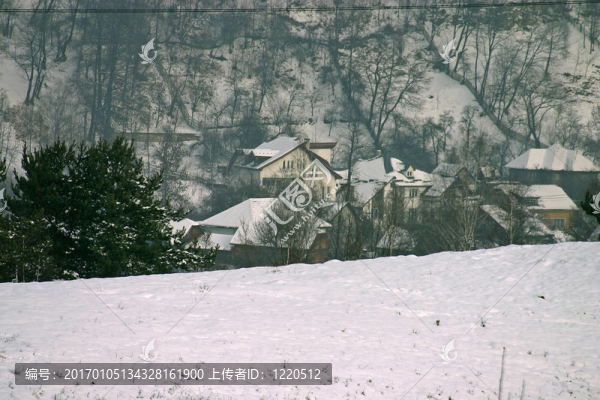 雪白的屋頂