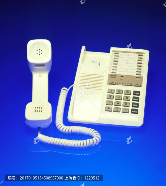 手機上的藍色