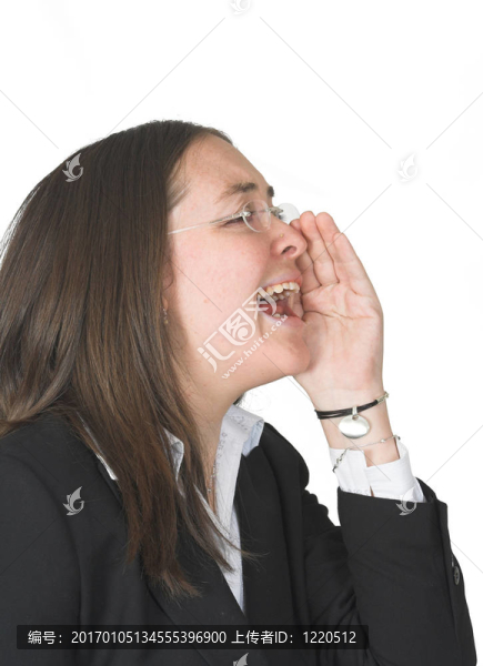 生意的女人喊