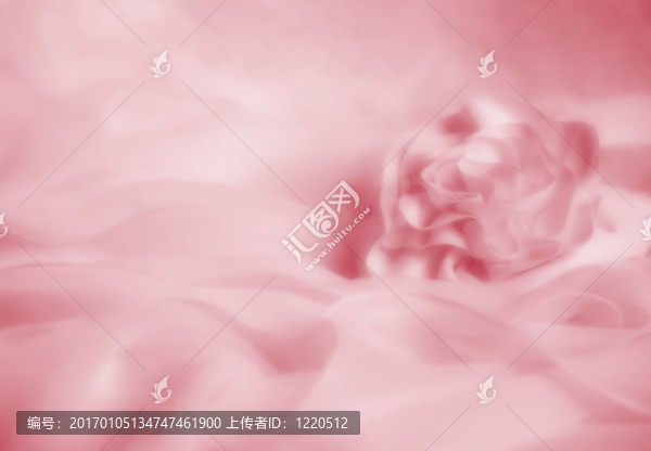 柔和的粉紅色的婚禮