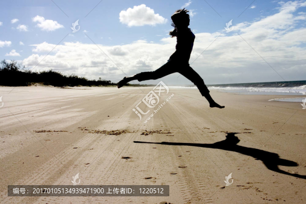 海灘跳舞
