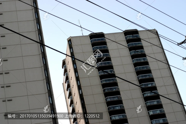 公寓的電線