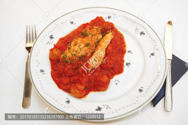 雞腿provencale。